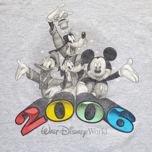 VTG Early Y2k Disney World Character Souvenir T shirt Kids Sz XL Adult M - Picture 3 of 5